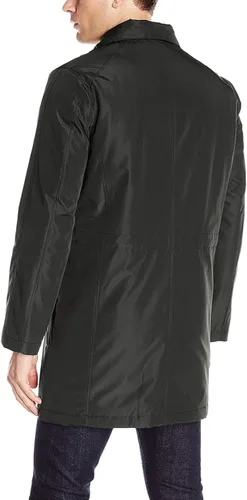 Miniatura 6 de Cole Haan Signature Abrigo de coche de nylon con capucha adjunta para hombre
