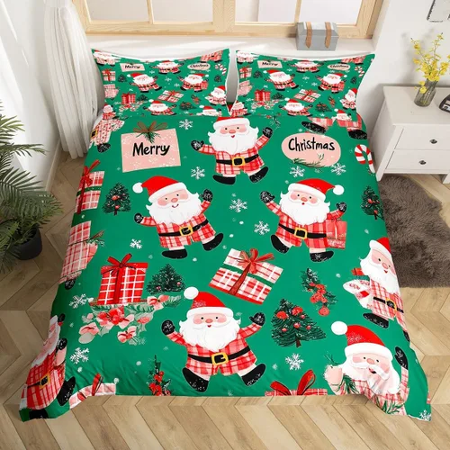 Miniatura 11 de Erosebridal Divertida funda de edredón de Halloween para niños, juego de ropa de cama de calabaza fantasma, decoración de Halloween para niños