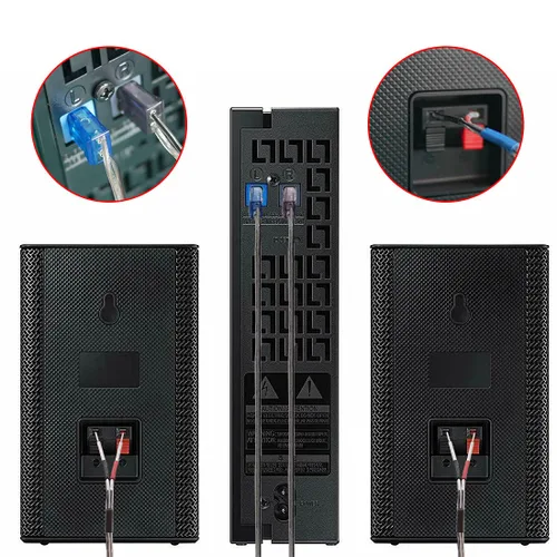 Miniatura 3 de AH81-02137A Alambre/cables de altavoz para barra de sonido de audio para el hogar Samsung HT-E5500W HT-E6500W HT-E6730W HT-F5500W HT-F6500W