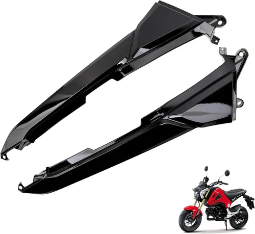 Miniatura 21 de Mokuo Cobertura de Faro Negro para Motocicleta Fit para Honda Grom Msx125 SF 2013-2016 Kit de Carenados Piezas