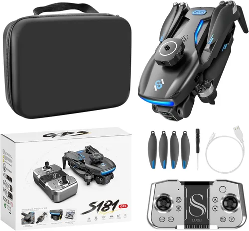 Miniatura 11 de ikaufen YL3 Mini Drone con doble cámara, flujo óptico flotante, zoom 50X, rollo de acrobacias de 360°, cuadricóptero RC para niños y principiantes