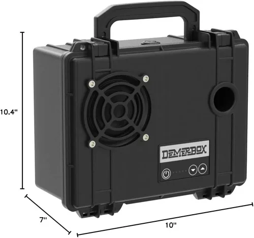 Miniatura 10 de DemerBox: Altavoces Bluetooth impermeables, portátiles y resistentes para exteriores. Sonido fuerte, duración de la batería de más de 40 horas, caja