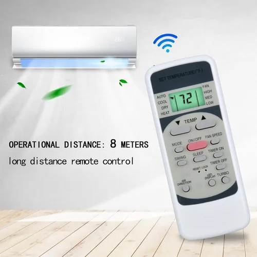 Miniatura 2 de Mando a distancia de repuesto compatible con aire acondicionado Midea RG51M5/(C) EU Milexus RG51M5/EU AC