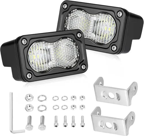 Miniatura 17 de Cápsulas LED ámbar, parte AKD de 3 pulgadas, luz LED de conducción de 40 W, luz LED todoterreno, luz de trabajo LED amarilla, luces antiniebla