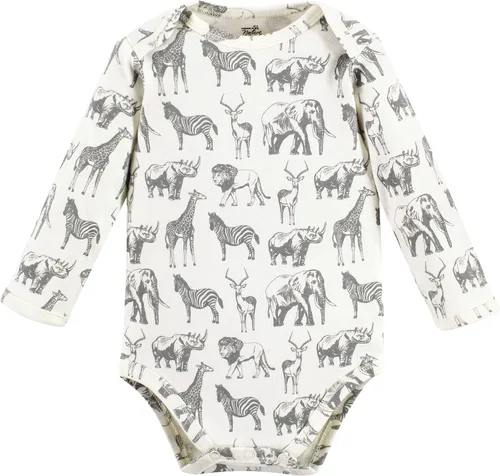Miniatura 4 de Touched by Nature baby-girls Organic Cotton Long-sleeve Bodysuits