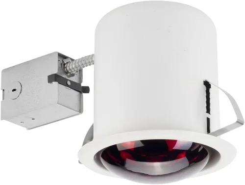 Miniatura 3 de Globe Electric 03917 - Bombilla incandescente R40 de 250 W, base E26, color rojo