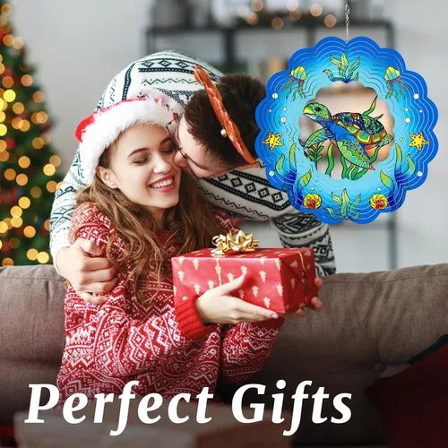 Miniatura 2 de Molinillos de viento de abeja colgantes en 3D, regalos de abeja para mujeres, mamá, abuela, papá, escultura cinética de viento de resorte de metal