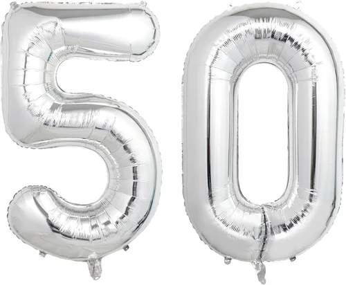 Miniatura 41 de SINBEE Globo dorado del número 10, papel de aluminio Mylar de 40 pulgadas, decoración de fiesta reutilizable para cumpleaños, aniversario, Oro