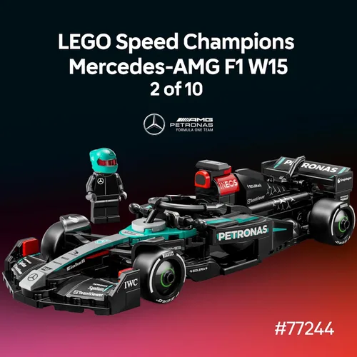 Miniatura 4 de LEGO Speed Champions Ultimate Formula 1 Paquete de coleccionista – Contiene 10 juegos en 1 – Incluye póster exclusivo – Kit coleccionable de coche