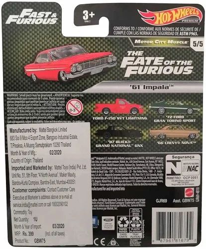 Miniatura 2 de Hot Wheels 61 Vehículo Impala