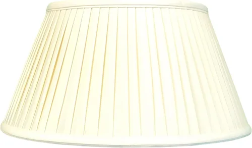Miniatura 2 de Royal Designs - Pantalla básica plisada lateral de 6 vías, cáscara de huevo, 9.5 x 15 x 8 pulgadas Eggshell