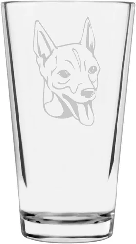 Miniatura 178 de Perro de Presa Canario - Vaso de pinta personalizado con temática de perro grabado multiusos, 16 onzas