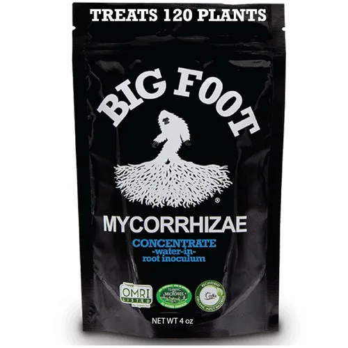 Big Foot Mycorrhizae para Plantas, Plantas en Maceta y Jardines - Concentrado que se Disuelve Completamente en Agua, Fertilizante Orgánico Todo el