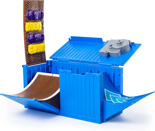 Miniatura 4 de Monster Jam Ship It & Flip It Juego de Transformación con Camión de Fundición a Troquel 1:64, Multicolor