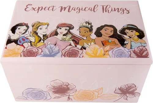 Miniatura 2 de Disney Princess Expect Magical Things - Joyero organizador rosa con licencia