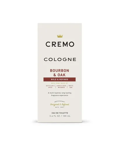 Miniatura 2 de Cremo Cologne For Men Bourbon & Oak - Spray de colonia para hombre, una sofisticada mezcla de especias de destilador, bourbon fino y roble blanco