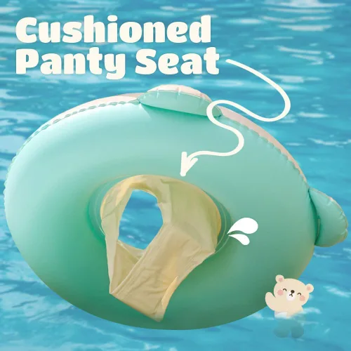 Miniatura 5 de NAI-B - Flotador de natación para bebé, anillo inflable de piscina con asiento, anillo flotante para entrenamiento de natación para niños de 2 a 5