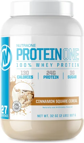 Miniatura 11 de NutraOne ProteinOne Whey Protein Promueve la recuperación y desarrolla músculo con un batido de proteínas en polvo para hombres y mujeres
