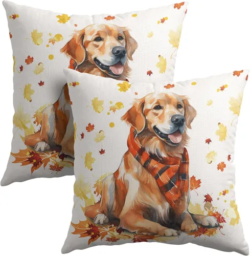 Miniatura 26 de Happy Halloween - Juego de 2 fundas de almohada decorativas de lino y algodón negro con diseño de murciélago blanco de 16 x 16 pulgadas, fundas