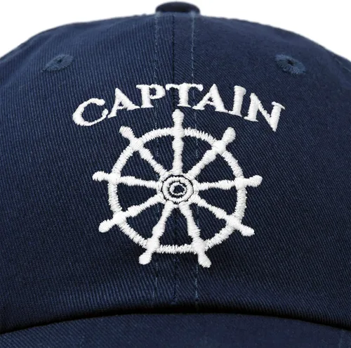 Miniatura 2 de DALIX Capitán Sombrero Vela Gorra De Béisbol Navy Boat Hombres Mujeres