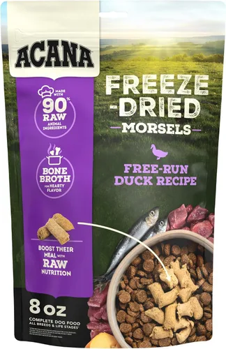 Miniatura 13 de ACANA - Alimento liofilizado para perros, guarnición, sin cereales, alto en proteínas, receta de pollo de granja, 8 onzas
