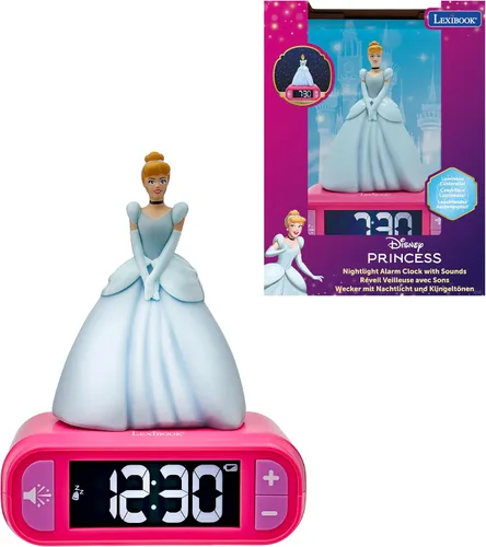 Miniatura 13 de LEXiBOOK, Vengadores de Marvel, Reloj despertador con luz nocturna de Los Vengadores, Sonidos y melodías, Pantalla LCD retroiluminada, Luminoso