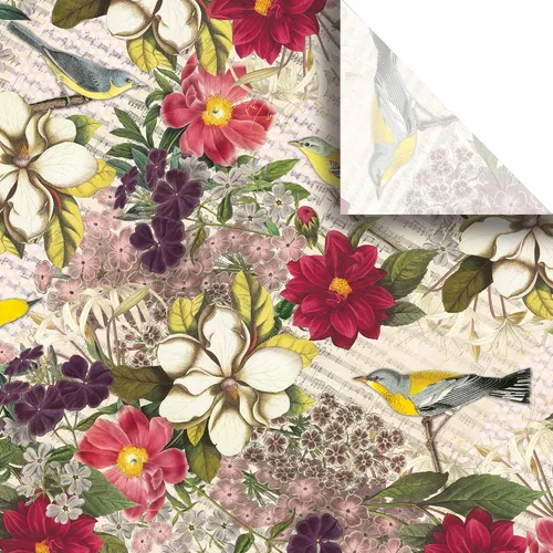 Miniatura 9 de Jillson Roberts Papel de seda impreso de alta calidad, 240 hojas, 20 x 30 pulgadas, ramo
