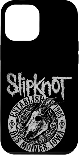 Miniatura 26 de Funda negra oficial de Slipknot Goat Flames para iPhone 17