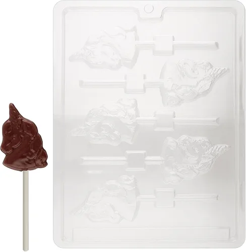 Cybrtrayd Life of the Party Unicorn Lolly - Molde de caramelo de chocolate