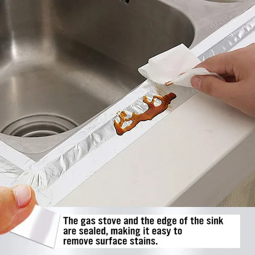 Miniatura 3 de Cinta de tela de fibra de vidrio de papel de aluminio, plateado, buena para HVAC, sellado y parchado de conductos de aire caliente y frío