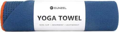 Miniatura 11 de Eunzel Toalla de yoga caliente – Toalla de microfibra antideslizante para esterilla de yoga con punto de agarre absorbente de sudor, toalla