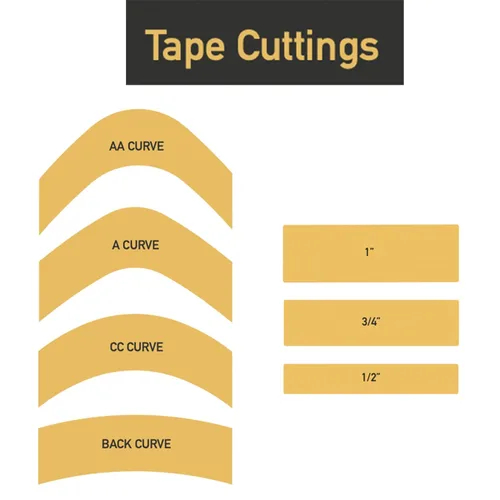 Miniatura 3 de Sunshine Tape Cinta transparente para peluca 1522 3M 36 piezas Fabricado en Estados Unidos Adhesivo transparente de doble cara
