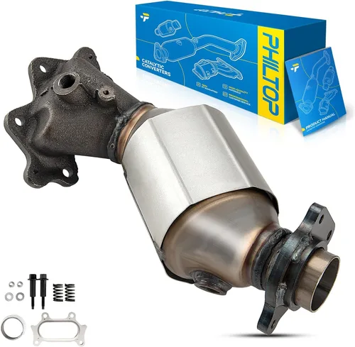 Miniatura 45 de PHILTOP Kit de convertidor catalítico de alto flujo apto para 2001-2005 Civic 1.7L DX/GX/HX/LX/LX Special Edition/Value Package (modelos execept EX)