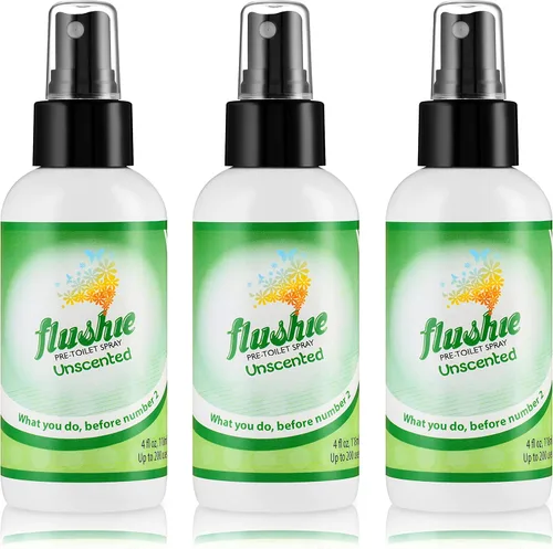 Miniatura 18 de Flushie - Aerosol preinodoro para desodorante de olores de inodoro... (lavanda, paquete de 2)