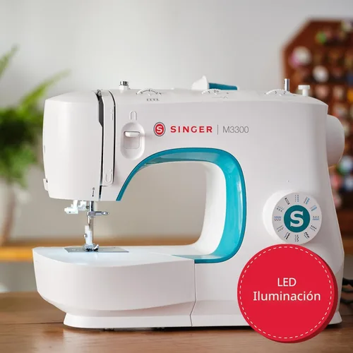 Miniatura 7 de SINGER M3300 - Máquina de coser ligera y portátil con 97 aplicaciones de puntada, luz LED y ojal de 1 paso Usada para reparación y costura
