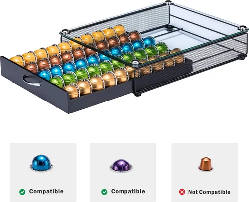 Miniatura 4 de Soporte para cápsulas Nespresso Vertuo Pod Holder para cápsulas Vertuoline (50 cápsulas)