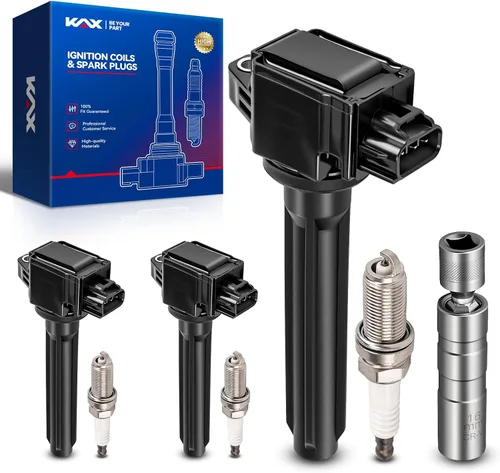 Miniatura 47 de Bobina de encendido KAX UF303 Paquete de 6 unidades Compatible con Trailblazer, Envoy XL, H3, Trailblazer EXT, Rainier, i-370, i-350, i-290, i-280