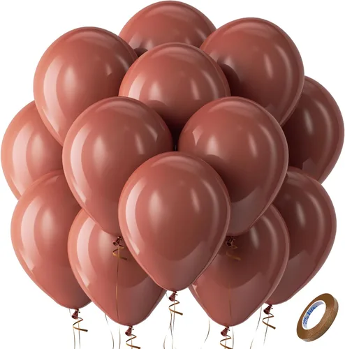 Miniatura 195 de Bezente - Globos de 12 pulgadas de látex con confeti para bodas, graduaciones, despedidas de soltera y cumpleaños, aptos para helio, dorado, 60