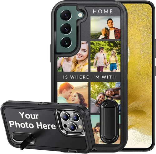 Miniatura 13 de Funda de teléfono personalizada para Samsung Galaxy S22 Ultra 5G, funda protectora de cuerpo completo a prueba de golpes con múltiples fotos, funda