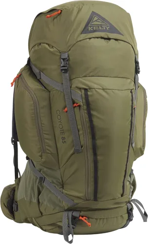Miniatura 4 de Kelty Coyote - Mochila de 60 a 105 litros, para hombre y mujer (actualización 2020) - Mochila de senderismo, mochilero, mochila de viaje, Burnt Olive
