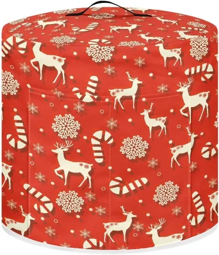 Miniatura 29 de Cubierta antipolvo para olla a presión con estampado floral de pájaros, compatible con 3 cuartos de galón, cubierta antipolvo instantánea duradera