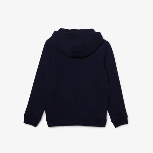 Miniatura 2 de Lacoste Sudadera con capucha de manga larga con logotipo múltiple para niño