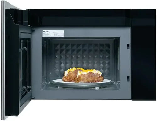 Miniatura 7 de Haier Microondas de acero inoxidable de 24 in. 1.4 pies cúbicos