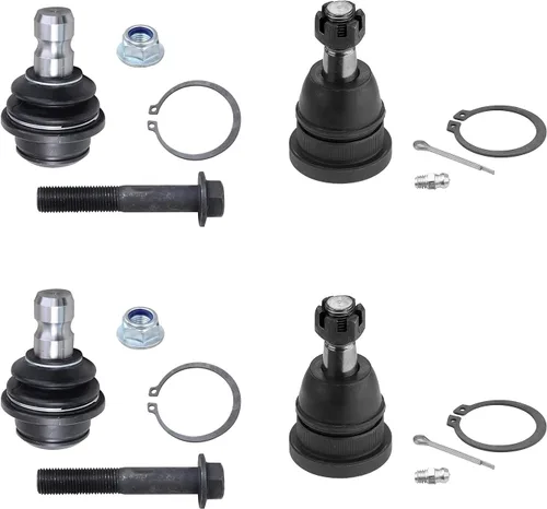 Miniatura 21 de Detroit Axle - Kit de rótulas delanteras para Ford 2003-2006 Crown Victoria Lincoln Town Car Mercury Grand Marquis 2003-2004 Marauder, reemplazo