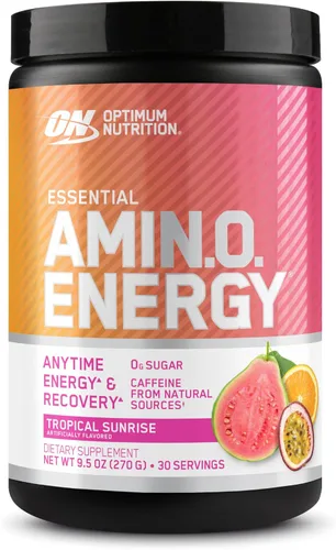 Miniatura 14 de Optimum Nutrition Amino Energy - Polvo energético para antes del entrenamiento con té verde, BCAA, aminoácidos, extracto de café verde, sabor