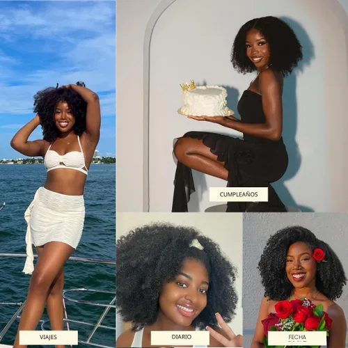 Miniatura 6 de Peluca negra Kinkycurly con borde 4C, cabello humano 4x4 HD encaje afro rizado cierre peluca para mujeres negras encaje precortado sin pegamento