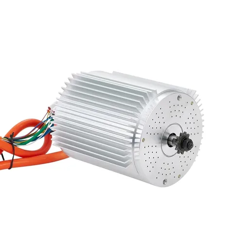 Doinal Motor eléctrico sin escobillas 48V 2000W 4300RPM Go Kart Motor con 6mm² Fase Cable Detección de temperatura DC eléctrico sin escobillas para