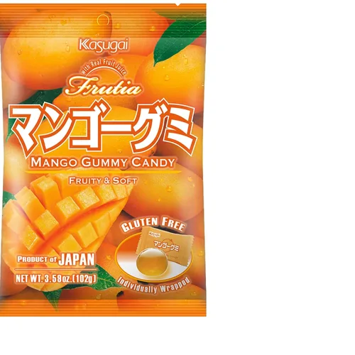 Miniatura 12 de Kasugai Fruit Assort - Caramelos de gomitas de 3.59 onzas (paquete de 3)