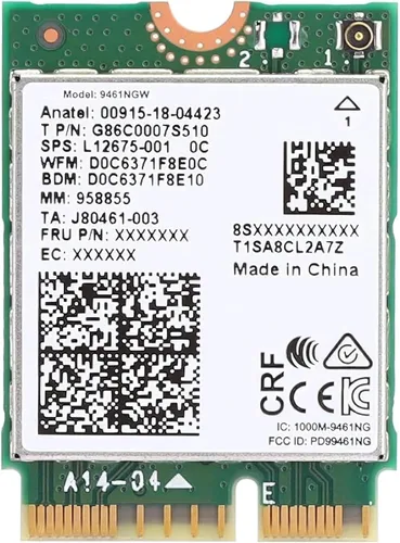 Miniatura 22 de Serie Killer para Intel AX1690i WiFi 6E Adaptador de juegos Actualización de AX411 Tarjeta WiFi CNVio2 M.2 WiFi de alta velocidad de 3.0 Gbps
