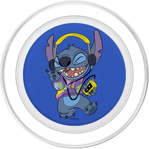 Miniatura 2 de Disney Lilo & Stitch Rocking To The Beat Cool Retrato PopSockets MagSafe PopGrip para iPhone